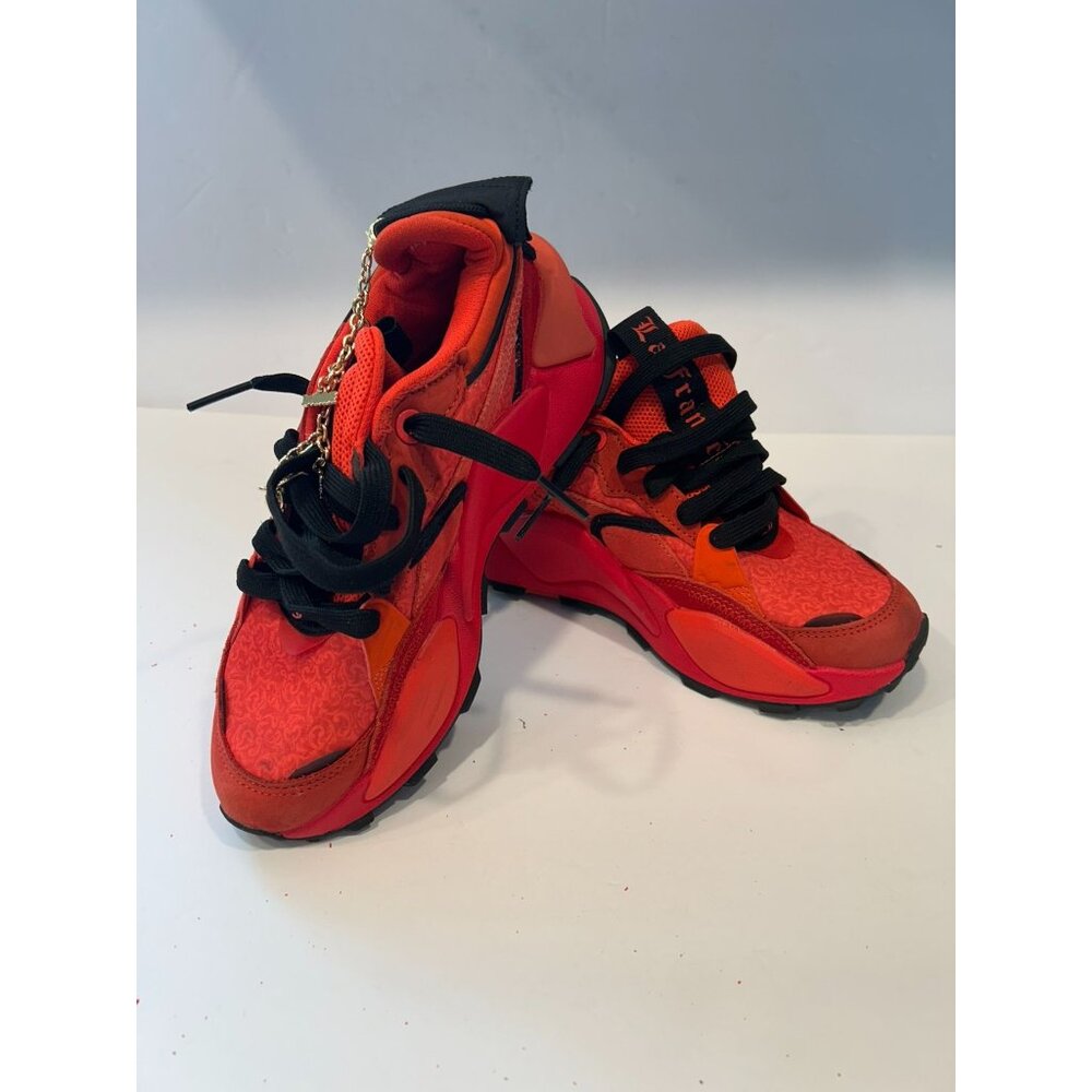 Puma RS-X Efekt Chain Orange Red Sneakers Youth US 6 EU 38